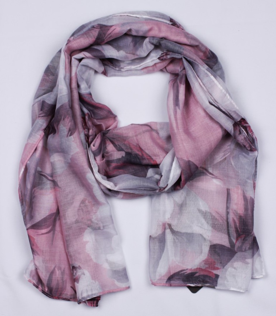 Alice & Lily printed scarf pink Style : SC/5026PNK image 0